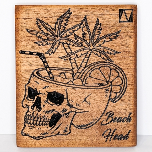 Wooden Decor: Beach Head - Picture 1 of 1